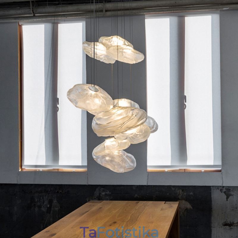 Creative Nordic κρεμαστό φως Γυάλινος πολυέλαιος Art Κρεμαστό φως