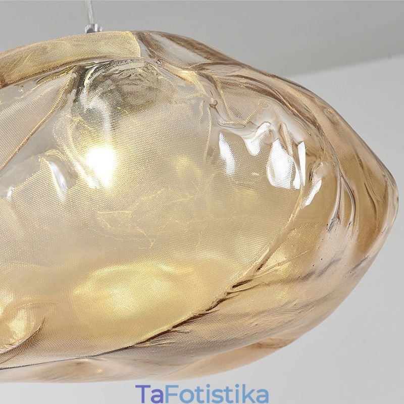 Creative Nordic κρεμαστό φως Γυάλινος πολυέλαιος Art Κρεμαστό φως