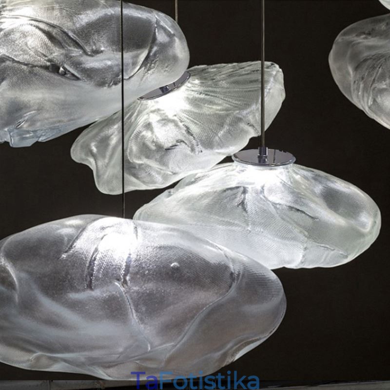 Creative Nordic κρεμαστό φως Γυάλινος πολυέλαιος Art Κρεμαστό φως