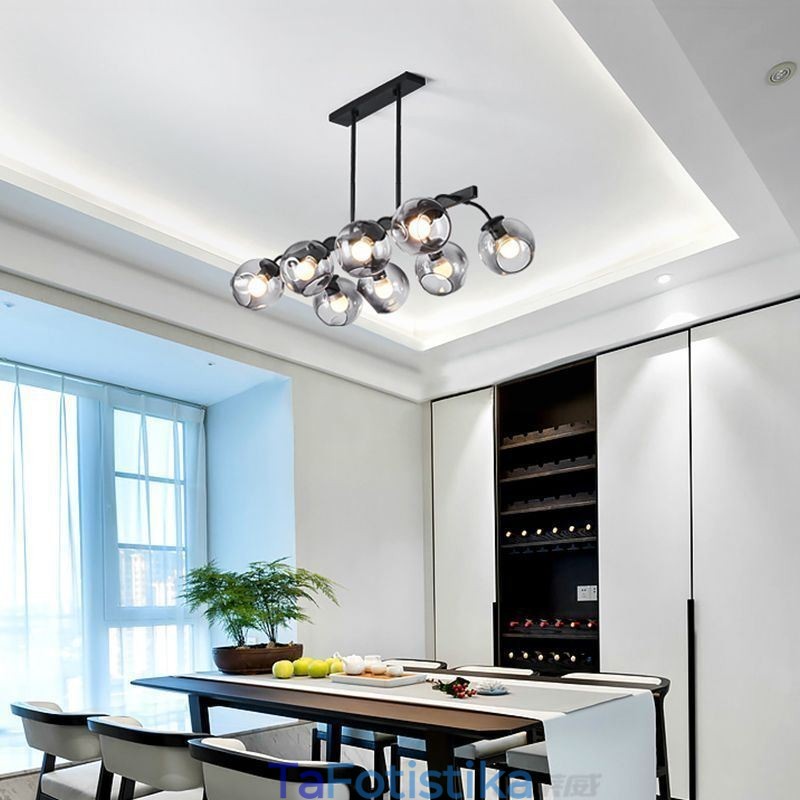 Magic Bean Κρεμαστό Φωτιστικό Glass Globe Lighting