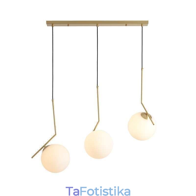 Νησί φωτιστικών με γυάλινη μπάλα