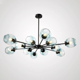 Φωτιστικό μενταγιόν Nordic Glass Magic Bean Shape Lamp Φωτισμός πολυελαίου