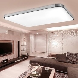 Flush Mounte Light Μοντέρνο φωτιστικό αλουμινίου, ορθογώνιο σχήμα Iphone 5 με ρυθμιζόμενο φως