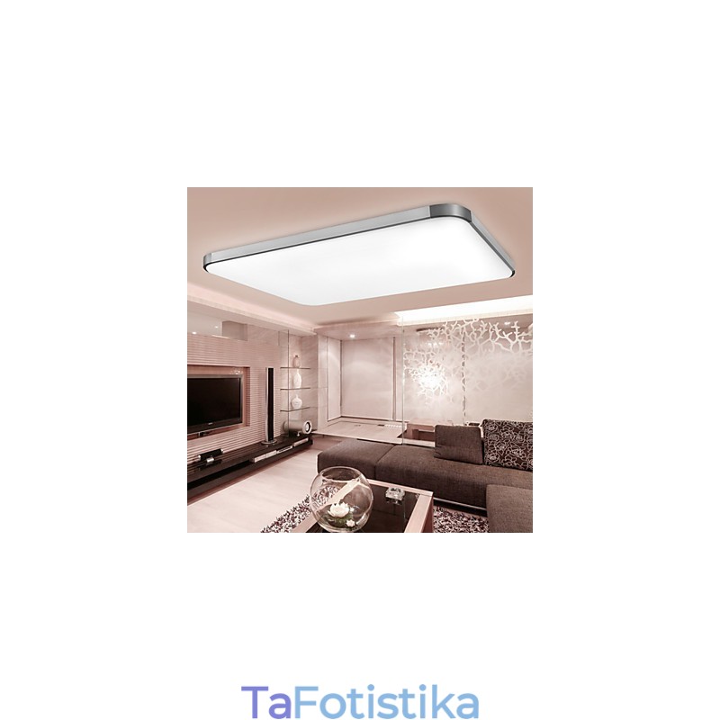 Flush Mounte Light Μοντέρνο φωτιστικό αλουμινίου, ορθογώνιο σχήμα Iphone 5 με ρυθμιζόμενο φως
