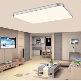 Flush Mounte Light Μοντέρνο φωτιστικό αλουμινίου, ορθογώνιο σχήμα Iphone 5 με ρυθμιζόμενο φως