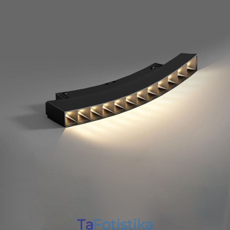 Κυκλικό Μαγνητικό Φωτιστικό Τροχιάς Χωνευτό Διακοσμητικό Φωτιστικό Σποτ 80εκ