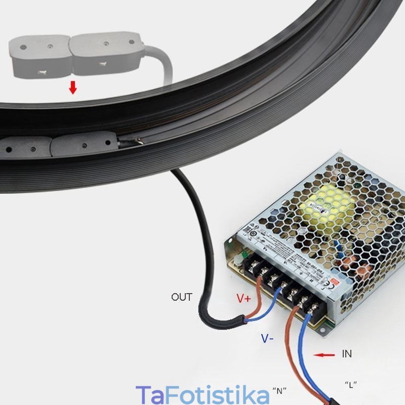 Κυκλικό Μαγνητικό Φωτιστικό Τροχιάς Χωνευτό Διακοσμητικό Φωτιστικό Σποτ 80εκ