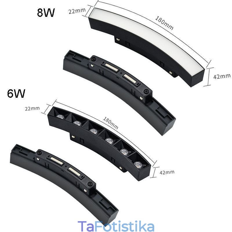 Κυκλικό Μαγνητικό Φωτιστικό Τροχιάς Χωνευτό Διακοσμητικό Φωτιστικό Σποτ 80εκ