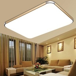 Flush Mounte Light Μοντέρνο φωτιστικό αλουμινίου, ορθογώνιο σχήμα Iphone 5 με ρυθμιζόμενο φως