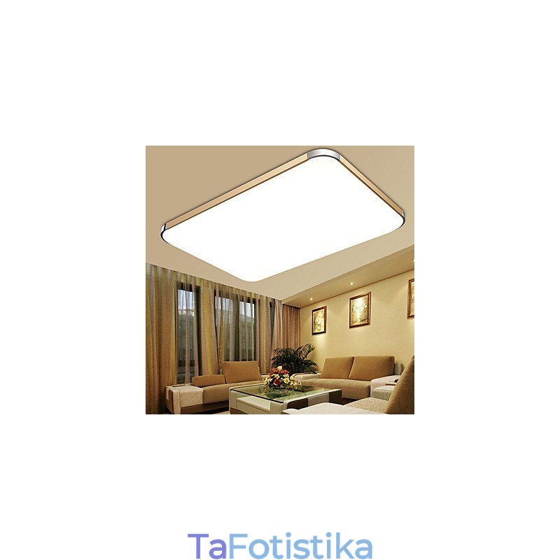 Flush Mounte Light Μοντέρνο φωτιστικό αλουμινίου, ορθογώνιο σχήμα Iphone 5 με ρυθμιζόμενο φως