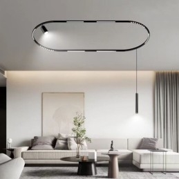 Χωνευτές ράγες φωτισμού τροχιάς Στρογγυλές μαγνητικές λωρίδες τροχιάς αλουμινίου