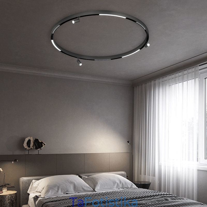 Χωνευτές ράγες φωτισμού τροχιάς Στρογγυλές μαγνητικές λωρίδες τροχιάς αλουμινίου