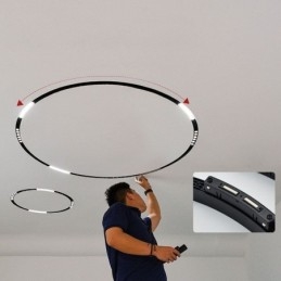 Παρακολούθηση γραμμικού φωτός Μαγνητικός χωνευτός προβολέας προβολέα