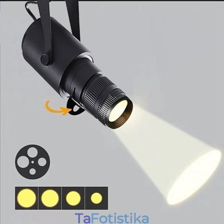 Spot Light Stage KTV οροφής Spotlight 4 επίπεδα ρύθμισης διαφράγματος Spot Light Stage KTV οροφής Spotlight 4 επίπεδα ρύθμισης διαφράγματος