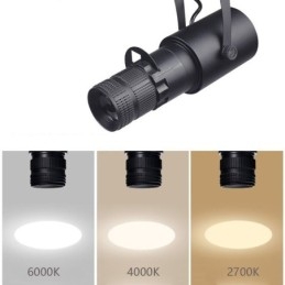 Spot Light Stage KTV οροφής Spotlight 4 επίπεδα ρύθμισης διαφράγματος