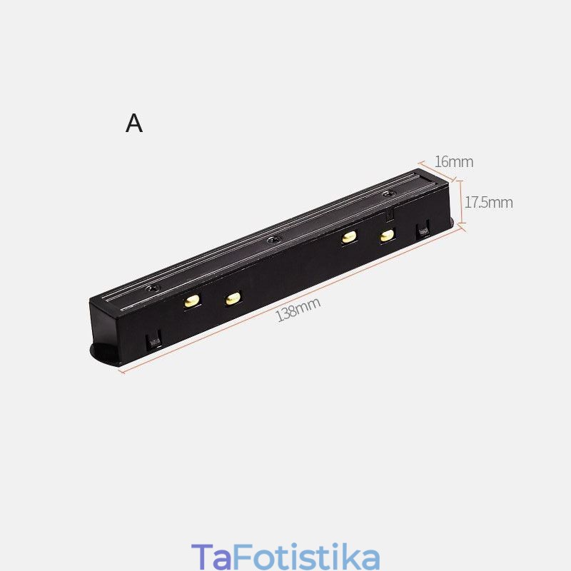 Αξεσουάρ φωτισμού μαγνητικής τροχιάς Χωνευτή γωνιακή σύνδεση σιδηροτροχιάς