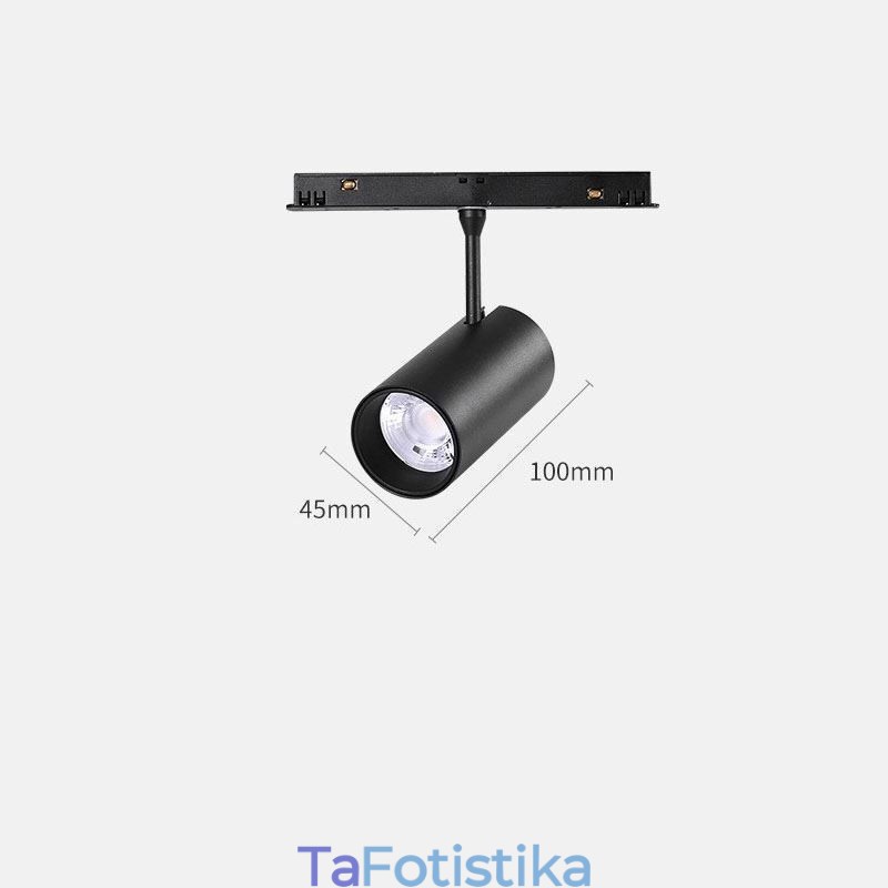 Χωνευτό Spotlight Μαγνητικό Φωτιστικό Τροχιάς Διακοσμητικό Φωτιστικό 6M 36V