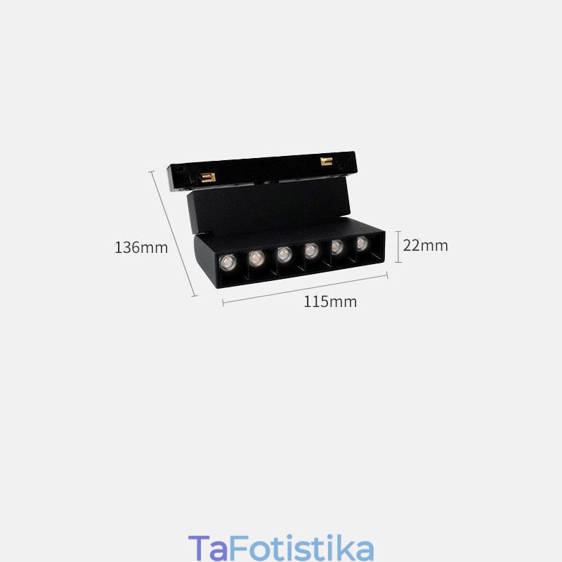 Μαγνητική αναδιπλούμενη μάσκα ράγας Spotlight 36V