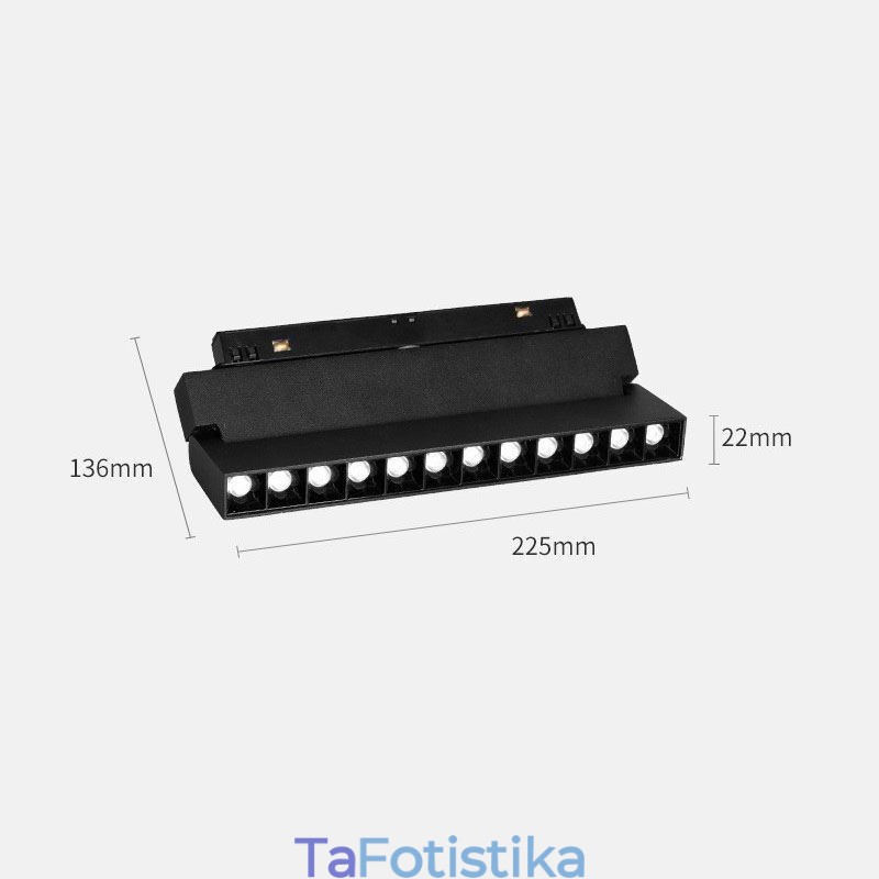 Μαγνητική αναδιπλούμενη μάσκα ράγας Spotlight 36V