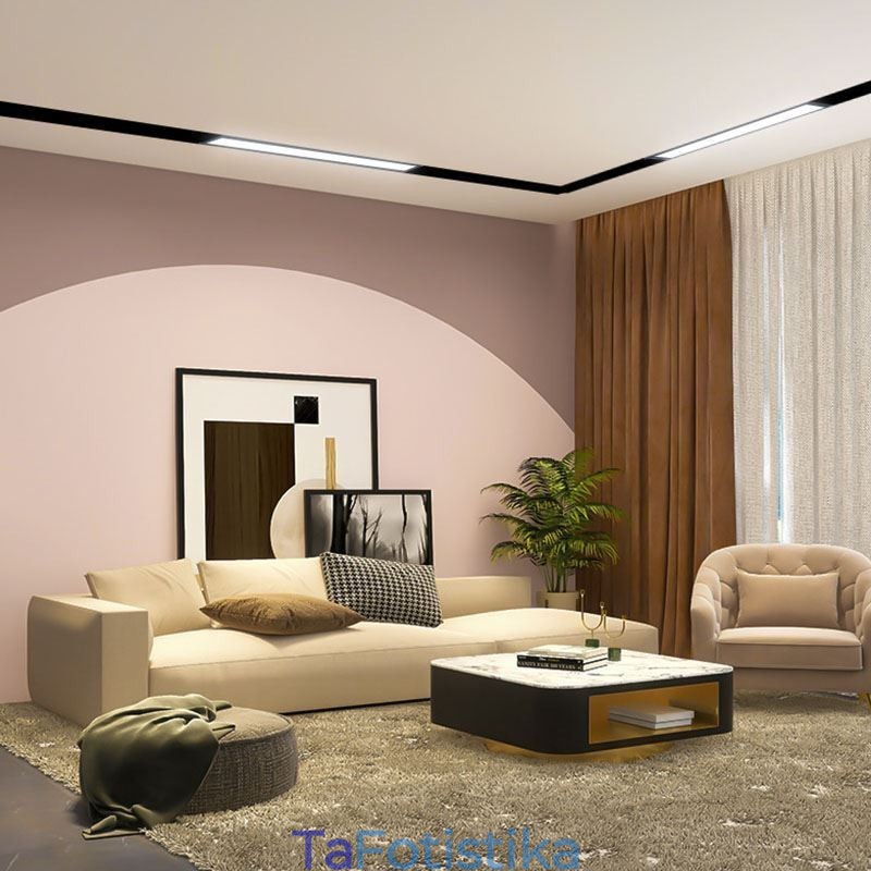 Track Linear Light Magnetic Recessed Spotlight Floodlight 36V
