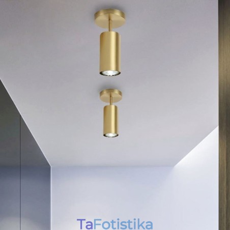 Φωτιστικό οροφής Nordic Brass Flush Mount Φωτιστικό οροφής Nordic Brass Flush Mount