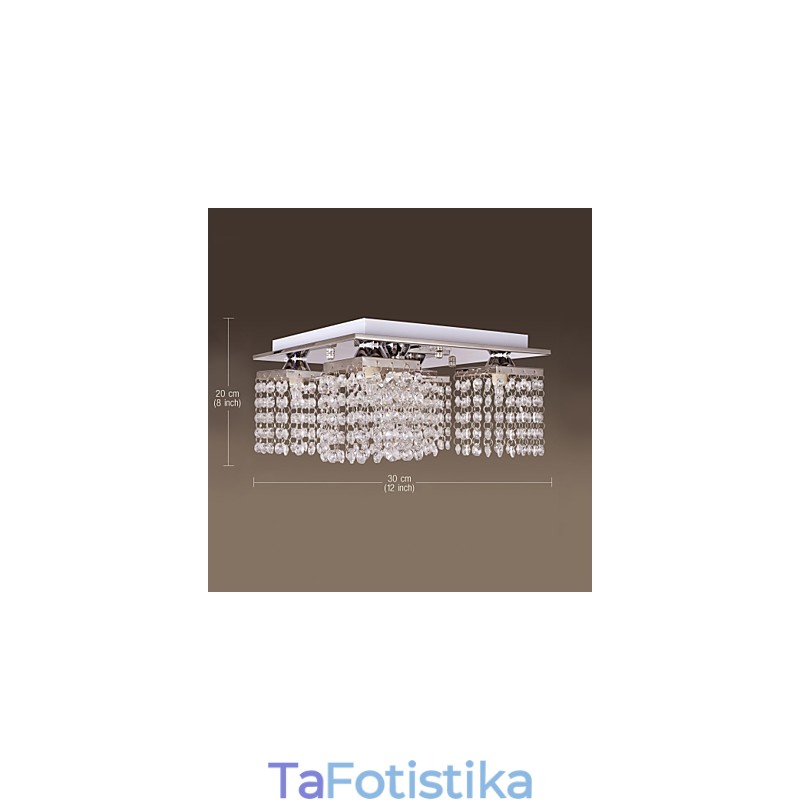 Φωτιστικό Οροφής Κρυστάλλινο Μοντέρνο 5 Φωτιστικό