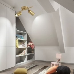 Φωτιστικό οροφής Nordic Brass Flush Mount