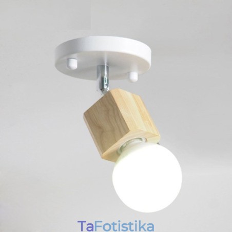 Απλό Mini Spotlight Μοντέρνο λευκό φωτιστικό οροφής (μονόφωτο) Απλό Mini Spotlight Μοντέρνο λευκό φωτιστικό οροφής (μονόφωτο)