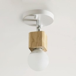 Απλό Mini Spotlight Μοντέρνο λευκό φωτιστικό οροφής (μονόφωτο)