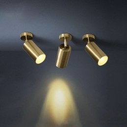 Μοντέρνο απλό φωτιστικό οροφής αλουμινίου Spotlight