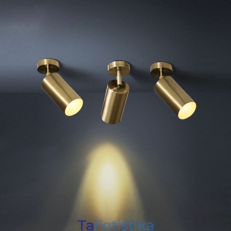 Μοντέρνο απλό φωτιστικό οροφής αλουμινίου Spotlight