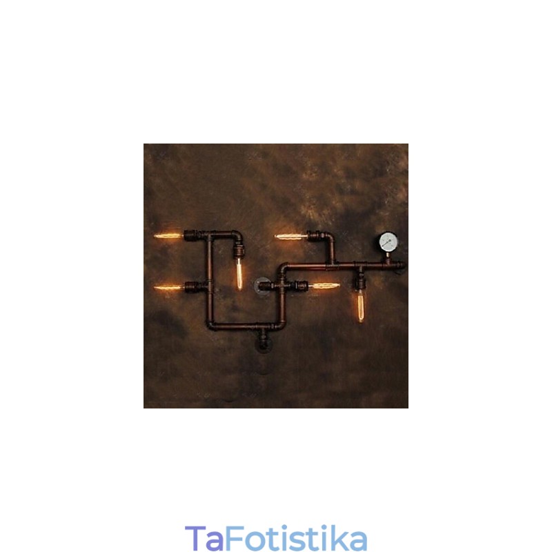 Απλίκες Τοίχου Rustic Lodge Metal