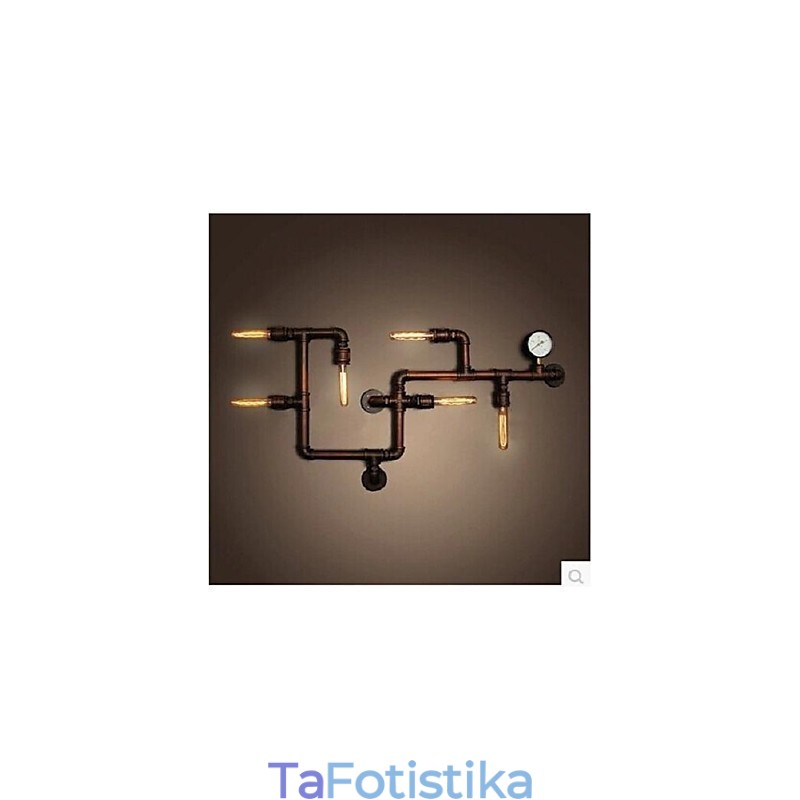 Απλίκες Τοίχου Rustic Lodge Metal