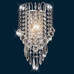 Φωτιστικά τοίχου Crystal Flush Mount Modern Contemporary Metal