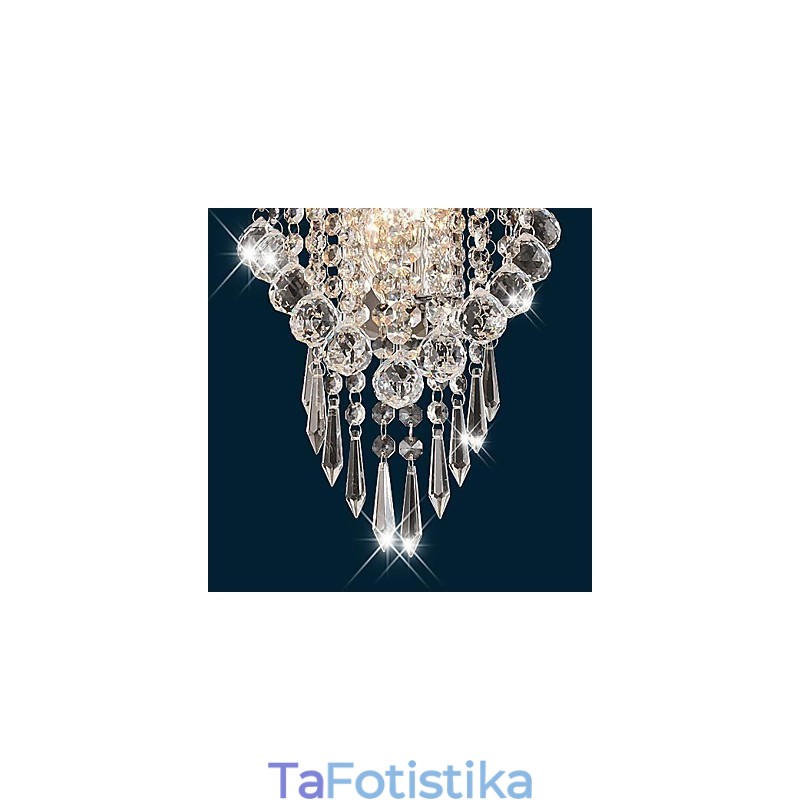 Φωτιστικά τοίχου Crystal Flush Mount Modern Contemporary Metal