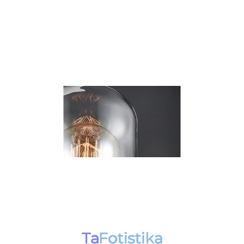 Φωτιστικά σε ρουστίκ στυλ Γυάλινη απλίκα τοίχου Ρετρό Φωτιστικό τοίχου από τις ΗΠΑ