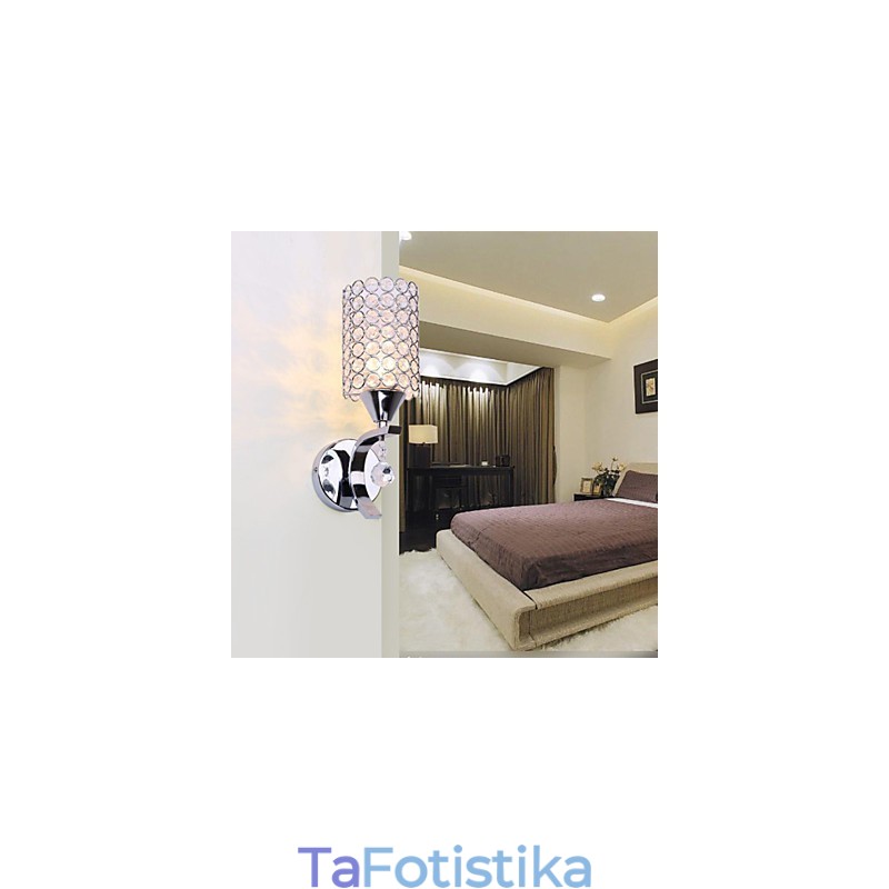 Απλίκες Τοίχου Κρυστάλλινο Μοντέρνο Σύγχρονο Μέταλλο