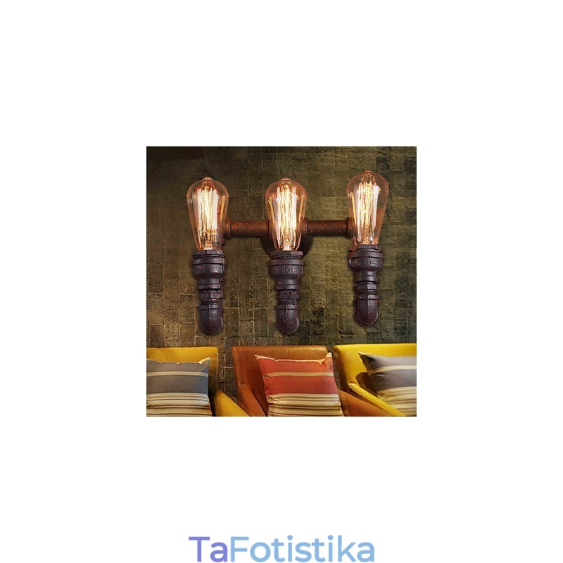 Απλίκες τοίχου Mini Style Rustic Lodge Metal