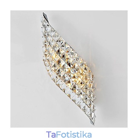 Crystal Wall Light Modern Incision Electroplate Tempering