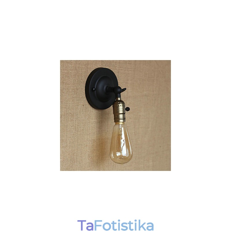Μίνι απλίκα τοίχου ρετρό μινιμαλιστικό διάδρομο λαμπτήρα Edison