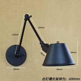 Industrial Air Creative Personality Long Arm Bar Cafe Απλά Διακοσμημένη Διακοσμητική Απλίκα Τοίχου