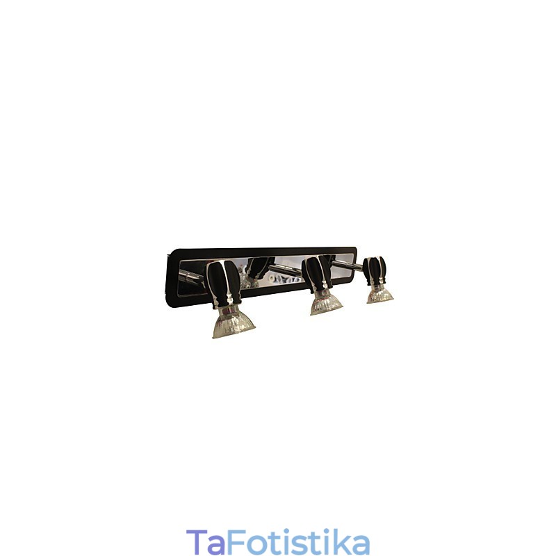Μοντέρνα Μαύρα Φωτάκια Τοίχου Φωτάκια Μπάνιου με 3 Φώτα