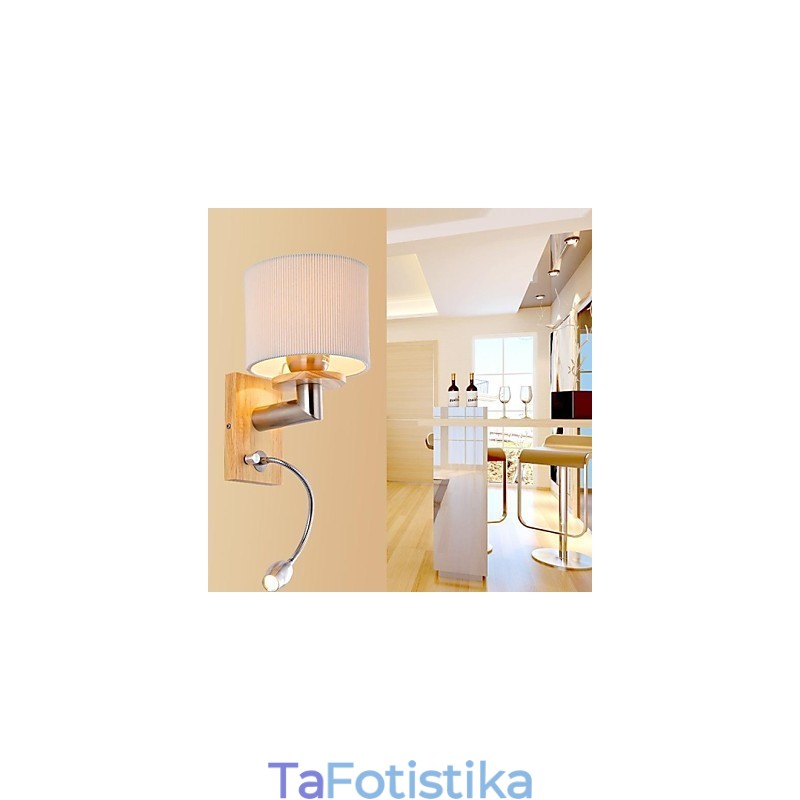 Φωτιστικό τοίχου One Light με φως ανάγνωσης