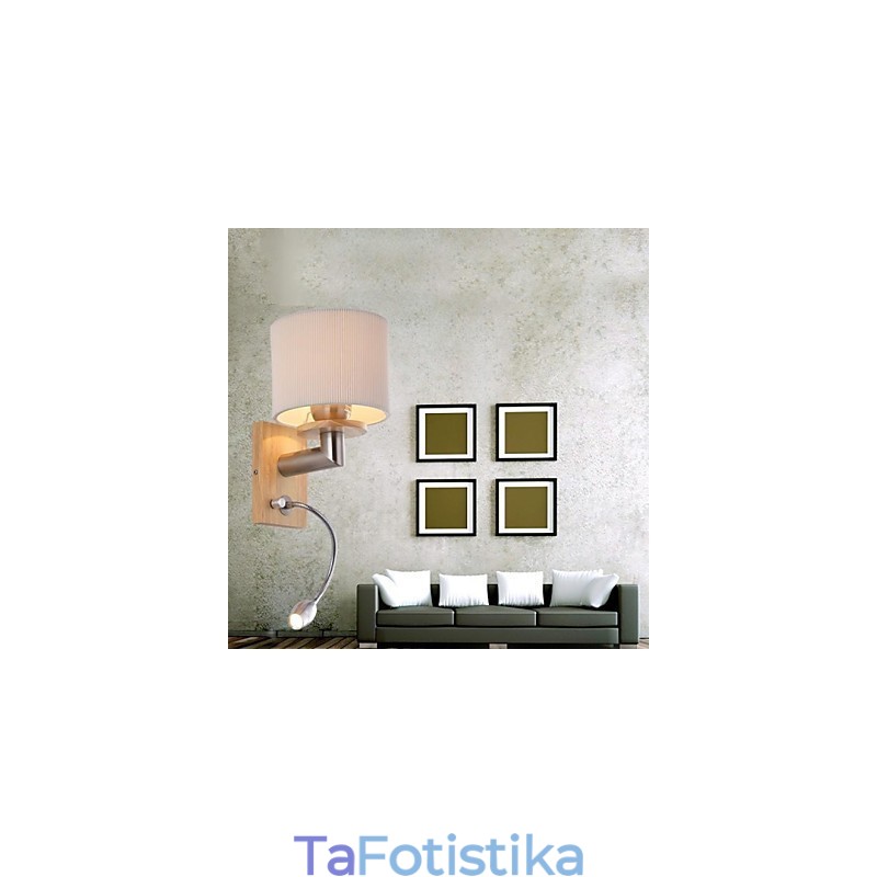 Φωτιστικό τοίχου One Light με φως ανάγνωσης