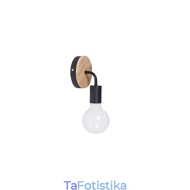 110V 220V IRON Edison Φωτιστικό τοίχου εσωτερικού χώρου Κλιμακοστάσια διαδρόμου Σκάλα Φωτιστικό Απλίκα Μαύρο Λευκό