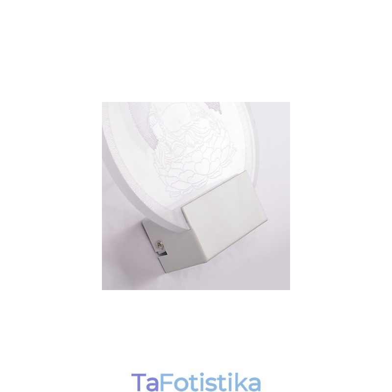 Ακρυλικό Επιτοίχιο Φωτιστικό PVC Light Chip Μοντέρνο Σύγχρονο Μέταλλο