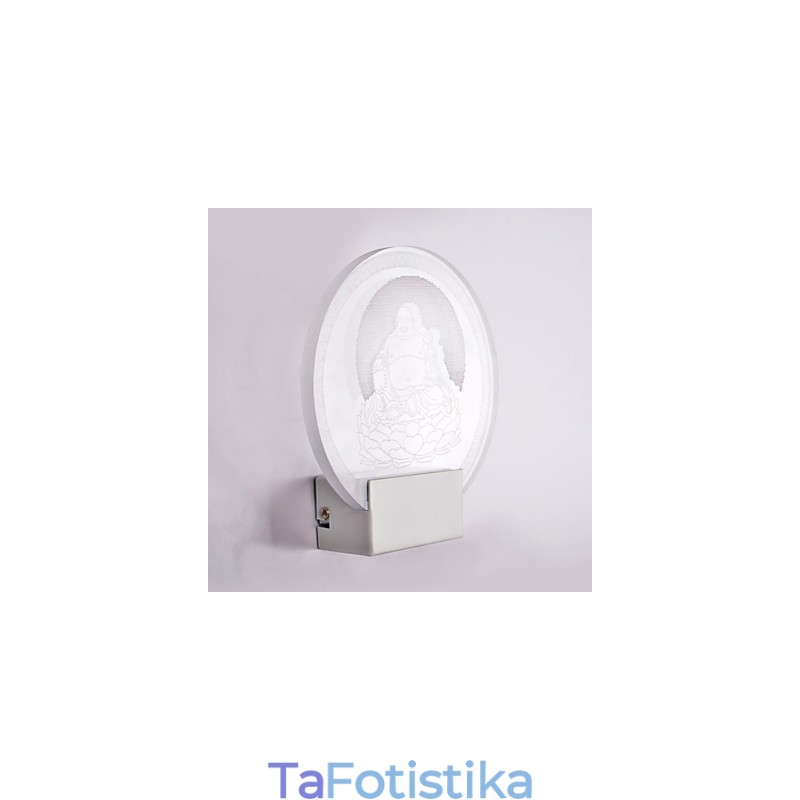 Ακρυλικό Επιτοίχιο Φωτιστικό PVC Light Chip Μοντέρνο Σύγχρονο Μέταλλο