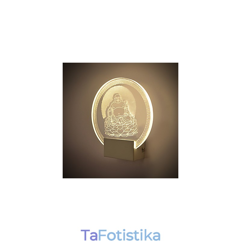 Ακρυλικό Επιτοίχιο Φωτιστικό PVC Light Chip Μοντέρνο Σύγχρονο Μέταλλο