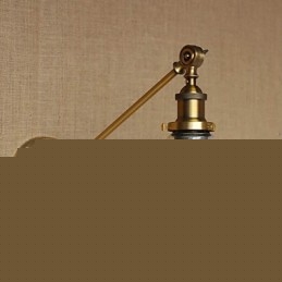 Φωτιστικό τοίχου κρεβατοκάμαρας The Iron Glass Bronze Brass Style Retro Creative American Country Hall