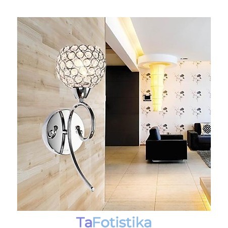Κρυστάλλινο φωτιστικό τοίχου 1 Light Creative Iron Painting Κρυστάλλινο φωτιστικό τοίχου 1 Light Creative Iron Painting